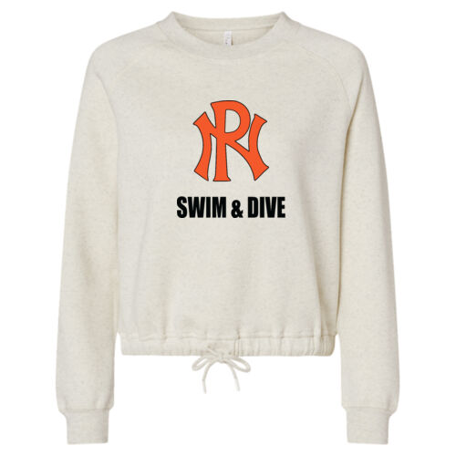 Women's Relaxed 3-End Boxy Fleece Crewneck Sweatshirt Thumbnail