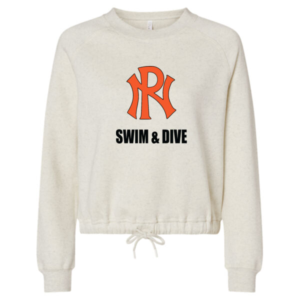 Women's Relaxed 3-End Boxy Fleece Crewneck Sweatshirt Thumbnail