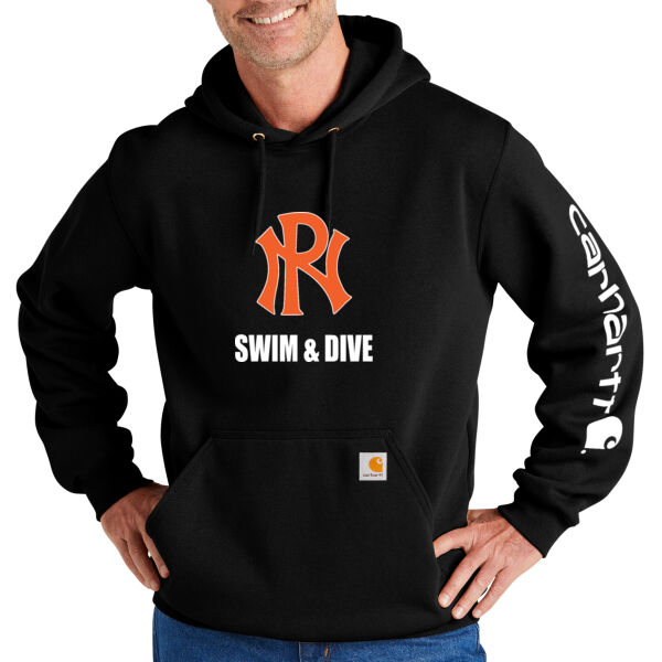 Carhartt® Midweight Hooded Logo Sweatshirt Thumbnail