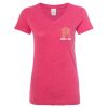 Women’s Glitter V-Neck T-Shirt Thumbnail