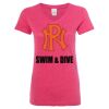 Women’s Glitter V-Neck T-Shirt Thumbnail