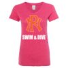 Women’s Glitter V-Neck T-Shirt Thumbnail