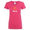 Women’s Glitter V-Neck T-Shirt Thumbnail