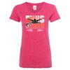Women’s Glitter V-Neck T-Shirt Thumbnail